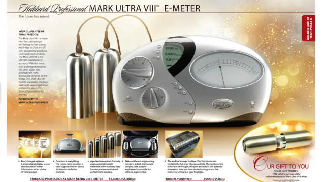 Е-метр Хаббарда Professional Марк Ультра VIII ™