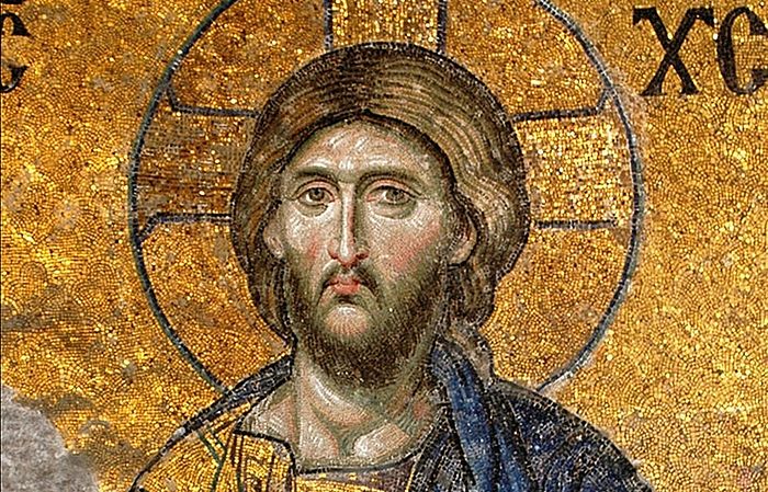 Господь Вседержитель. Мозаика храма св. Софии Константинопольской