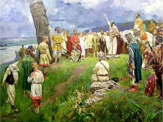 Станислав Бабюк. Свержение Перуна. Начало христианства