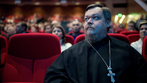 Глава Синодального отдела по взаимоотношениям Церкви и общества протоиерей Всеволод Чаплин © РИА Новости. Илья Питалев