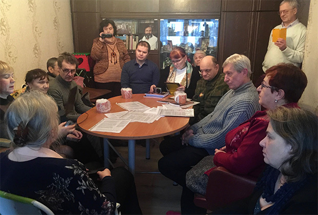 Круглый стол «Московского комитета экологии жилища». Фото: Михаил Карпов