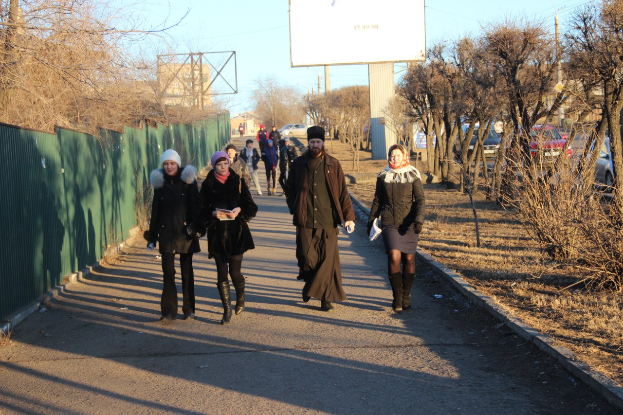 Антисектантская акция вновь состоялась в Чите