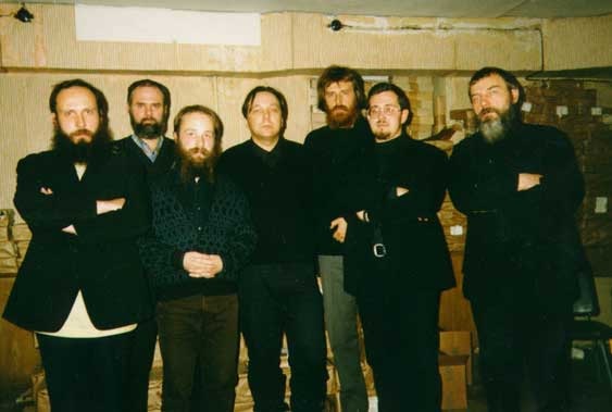 Дугин со староверами в 1997 г.