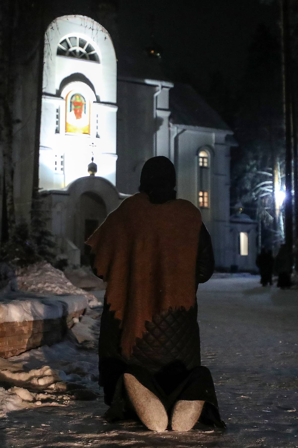 Ситуация у Среднеуральского женского монастыря после задержания бывшего схимонаха Сергия (Романова). © Донат Сорокин/ТАСС